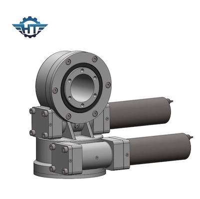 kaufen Helical Gear Enclosed Housing Dual Axis Slew Drive Model SDE21 With AC 380 Motor For Solar Tracker online manufacture