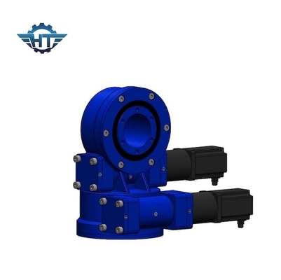 kaufen SDE17 Worm Gear Slew Drive With Gear Motor For Dual Axis Solar Tracking System online manufacture