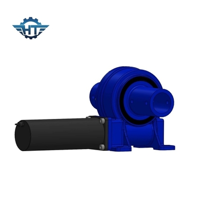 kaufen VE5 Modell Horizontal montiertes Wurmgetriebe mit 24V Gleichstrom-Bürstegetriebemotoren für Solartracker online manufacture