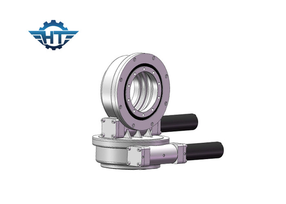 kaufen Vertically And Horizontally Mounted Dual Axis Slewing Gear Drive With 24 VDC Motors online manufacture