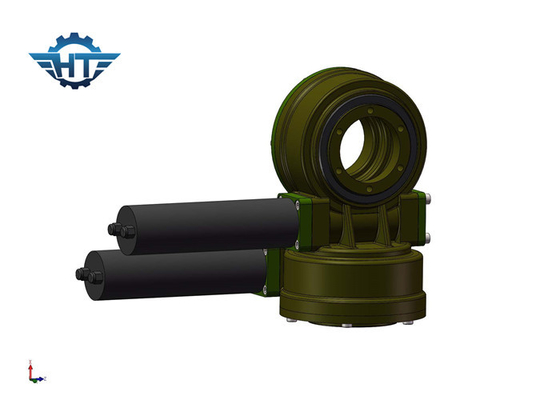 kaufen High Backlash Small Dual Axis Slew Drive Worm And Gear Structure For Solar Tracking System online manufacture