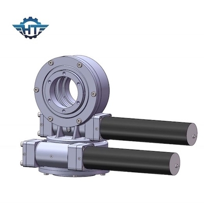 Kundengebundener entworfener Doppelachsen-Durchlauf-Antrieb Wechselstrom-/DC-Motor für flaches einzelnes Tracking-System