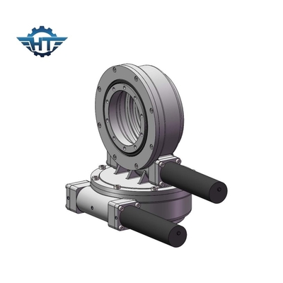 Sde7 Dual Worm Gear Solar Slew Drive mit 24 Vdc Planetary Gear Motor für Tracker