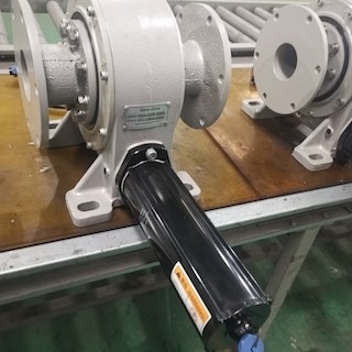 9 Zoll vertikale Solarverfolger-töteten Antriebs-hydraulisches Stahl