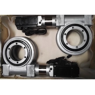 Elektromotor, der Antrieb für System Fresnel-Konzentrator-tragend CSP herumdreht
