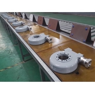 Drehmomentstarkes hydraulisches Durchlauf-Antriebs-Minenmaschiene-Schneckengetriebe